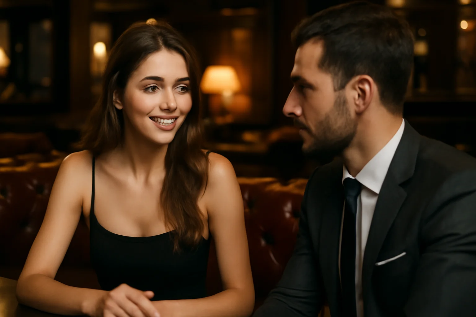 eine Sexarbeiterinn in einem Bordell